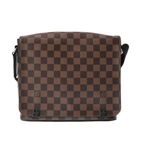 Louis Vuitton Damier District NM Brown Canvas Shoulder Bag